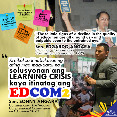 EDCOM 2 starts work on addressing weaknesses in the Philippine education system