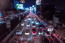EDSA traffic. Photo by Mark Pimentel.