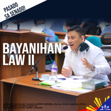 Senate responds to President Duterte’s Call to Pass Bayanihan 2-- Angara
