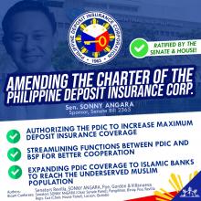 PDIC charter amendments for a stronger and more resilient banking system—Angara