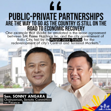 Angara supports PPPs